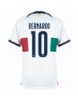 Portugal Bernardo Silva #10 Replika Borta Kläder VM 2022 Kortärmad